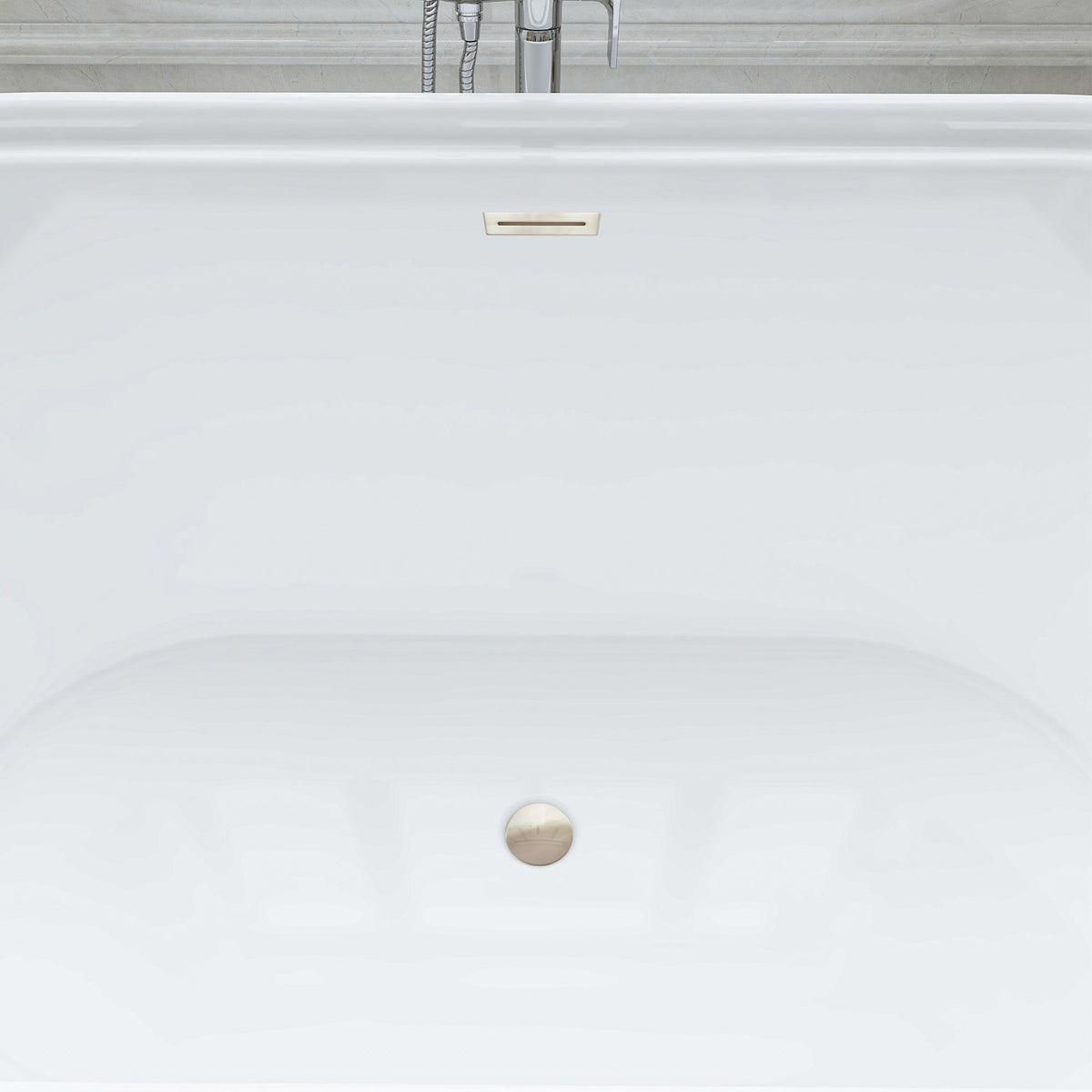 White / Brushed Nickel