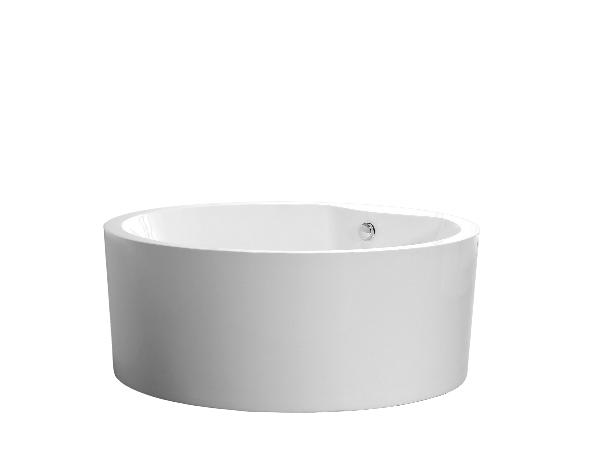 White / Polished Chrome