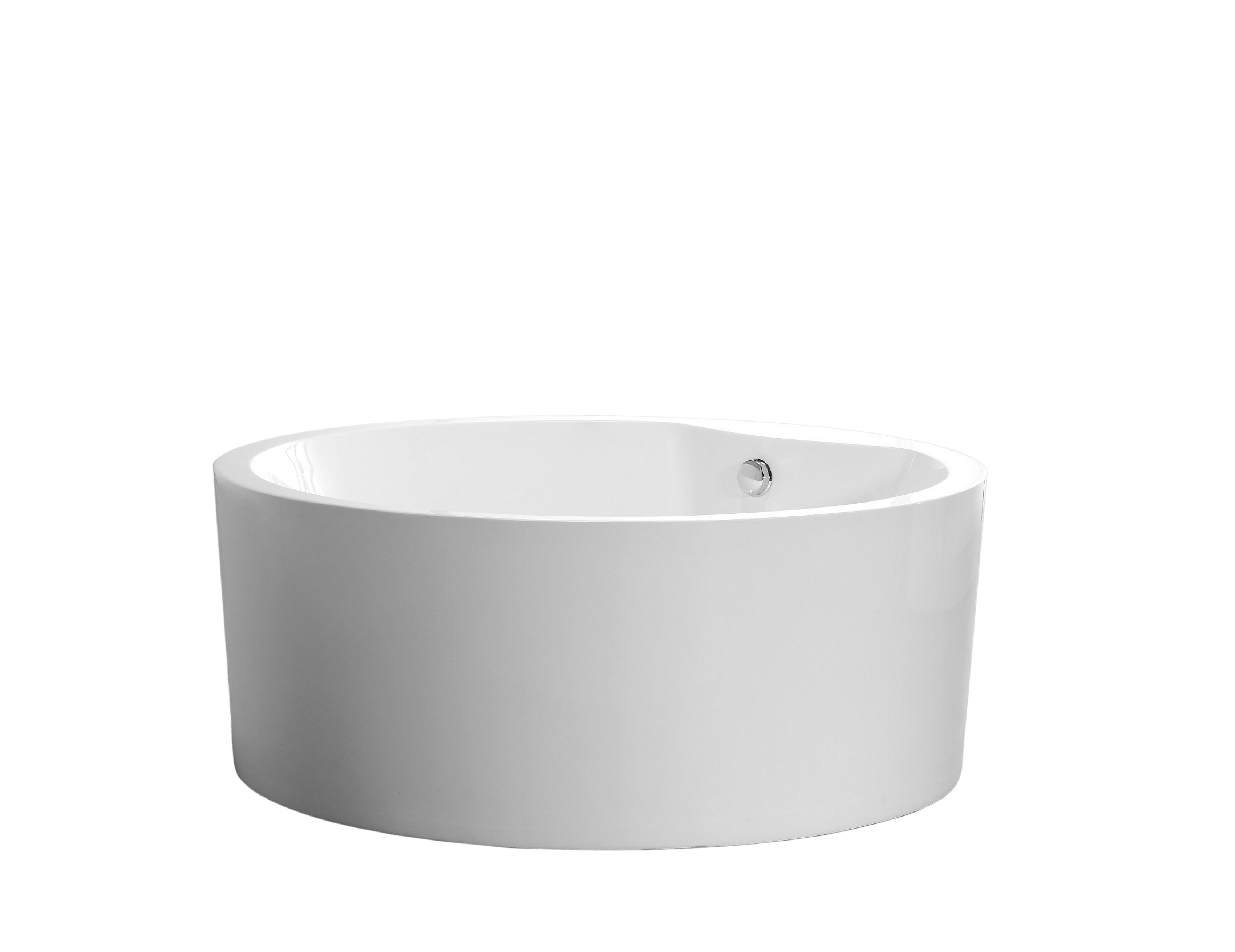 White / Polished Chrome