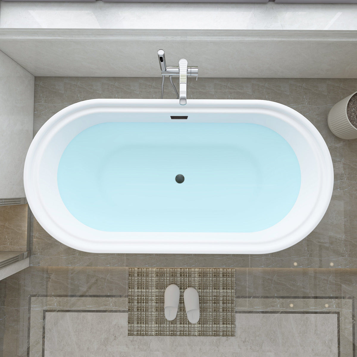 White / Oil Rubbed Bronze