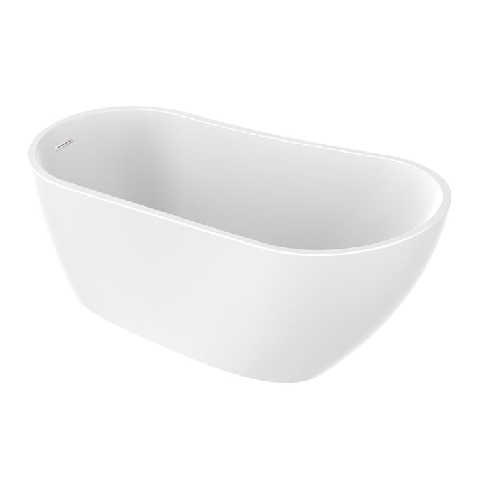 White / Polished Chrome