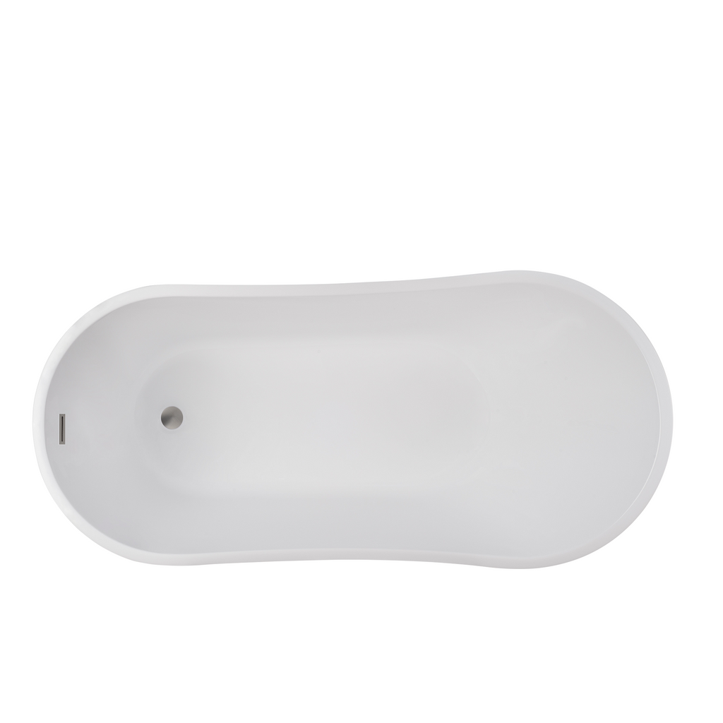 White / Brushed Nickel