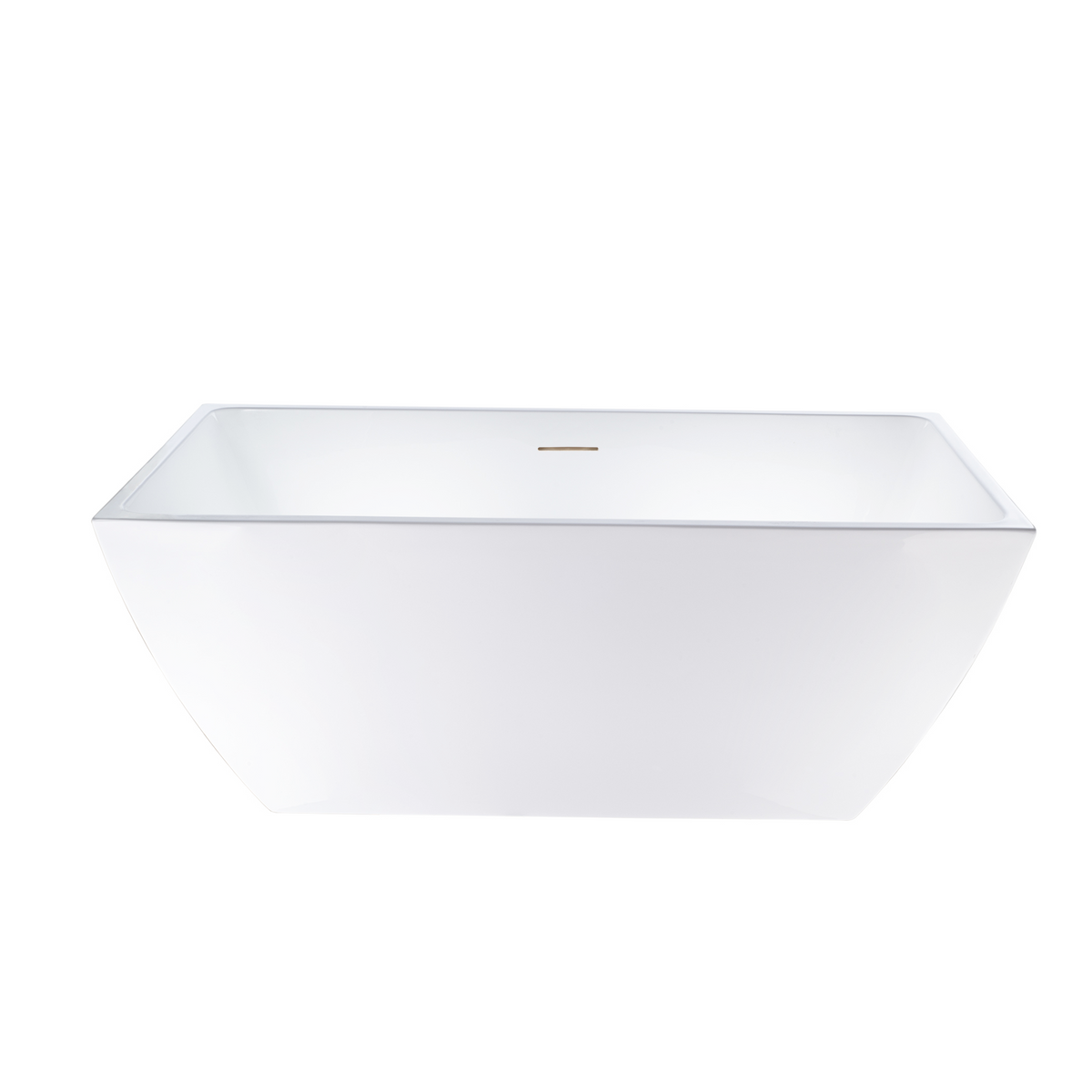 White / Integrated Overflow