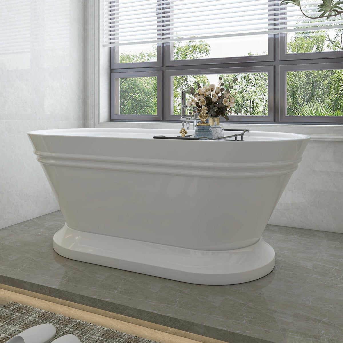 White / Matte Black