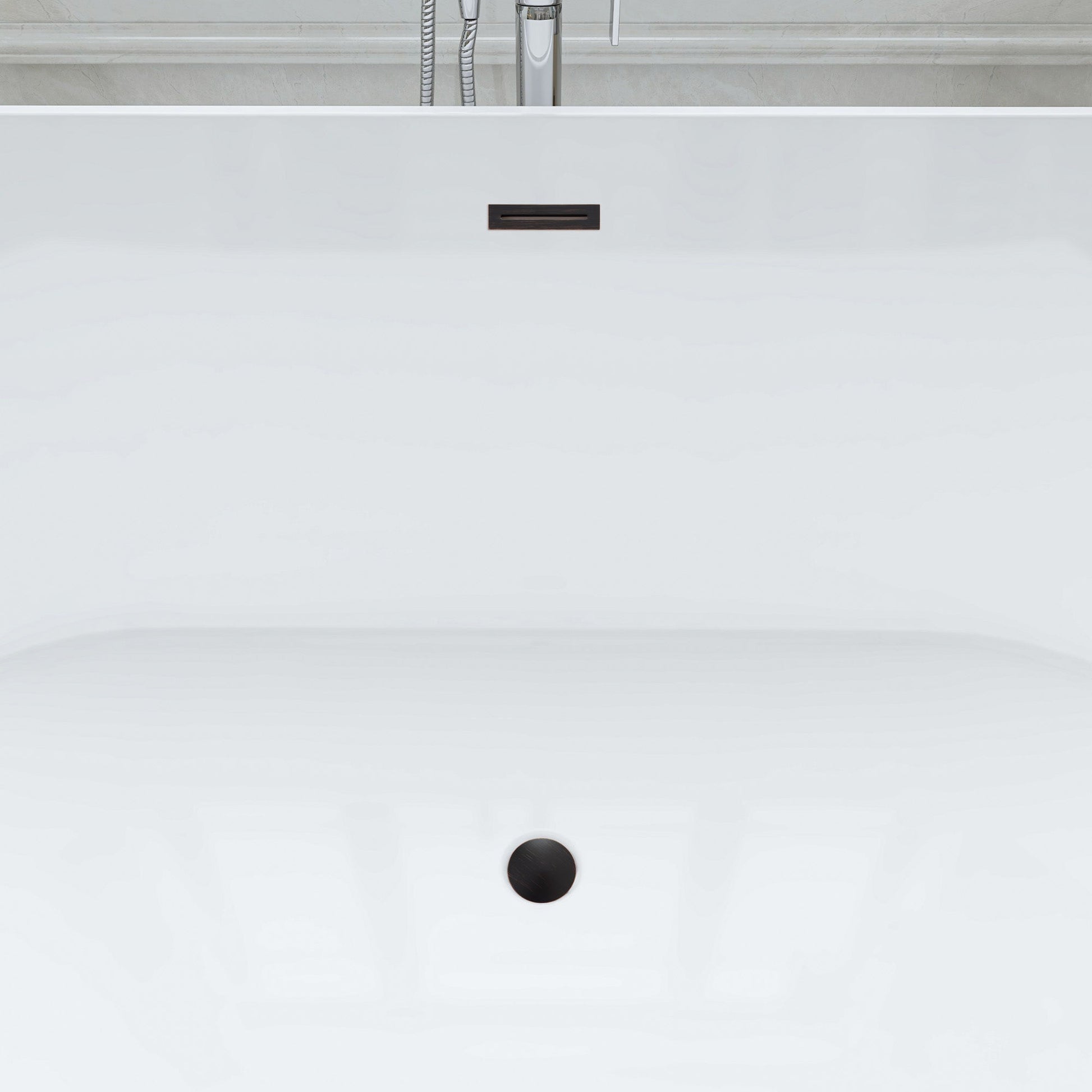 White / Oil Rubbed Bronze