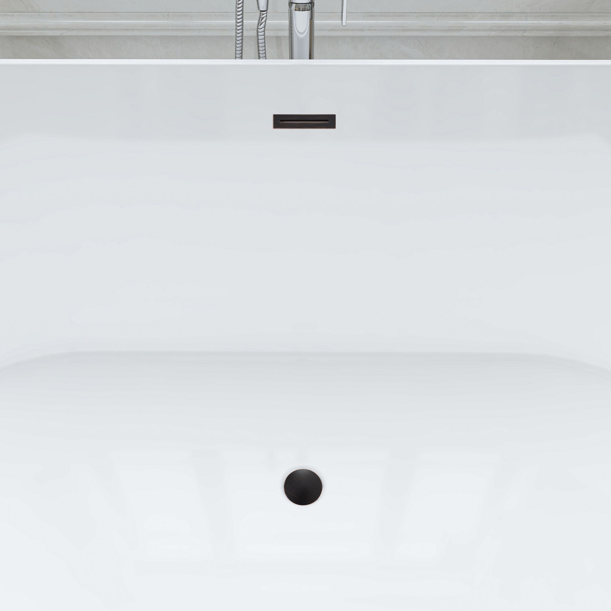 White / Oil Rubbed Bronze