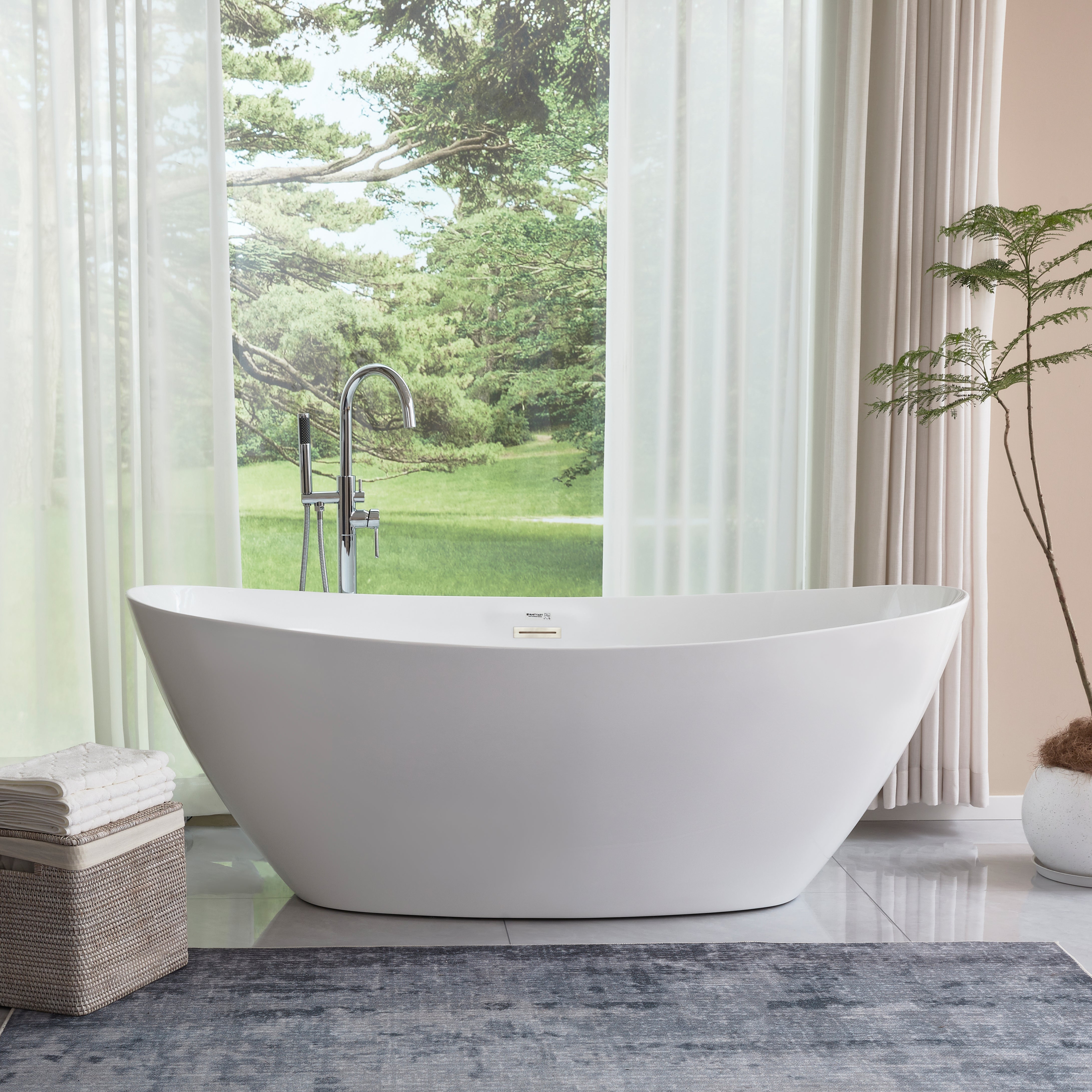 White / Brushed Nickel