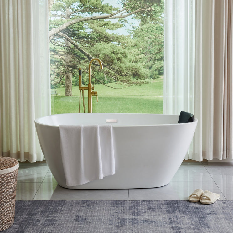 White / Polished Chrome