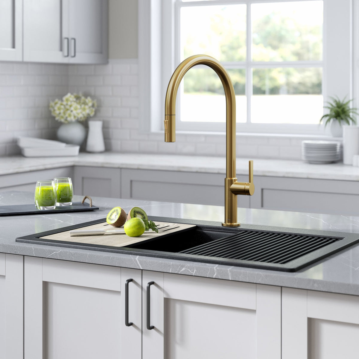 Brushed Brass