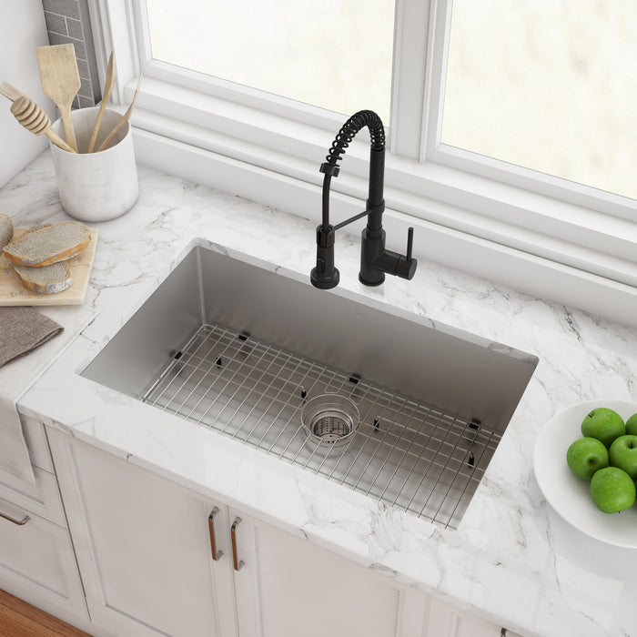 Kraus Standart PRO 32" x 19" Under-Mount Single Bowl Stainless Steel Kitchen Sink