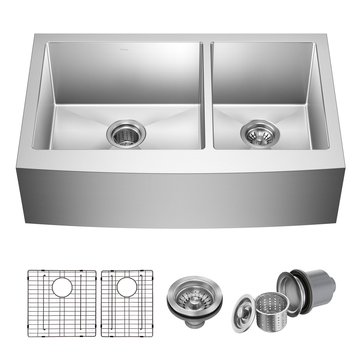 Stainless Steel / Double Bowl 60/40