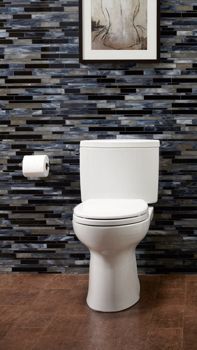 TOTO Drake II Two Piece Elongated 1.28 GPF Universal Height Toilet with Cefiontect