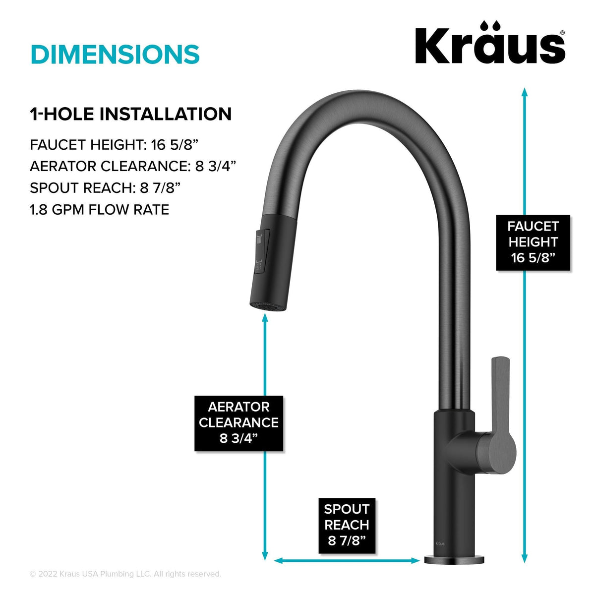 Matte Black / Spot Free Black Stainless Steel