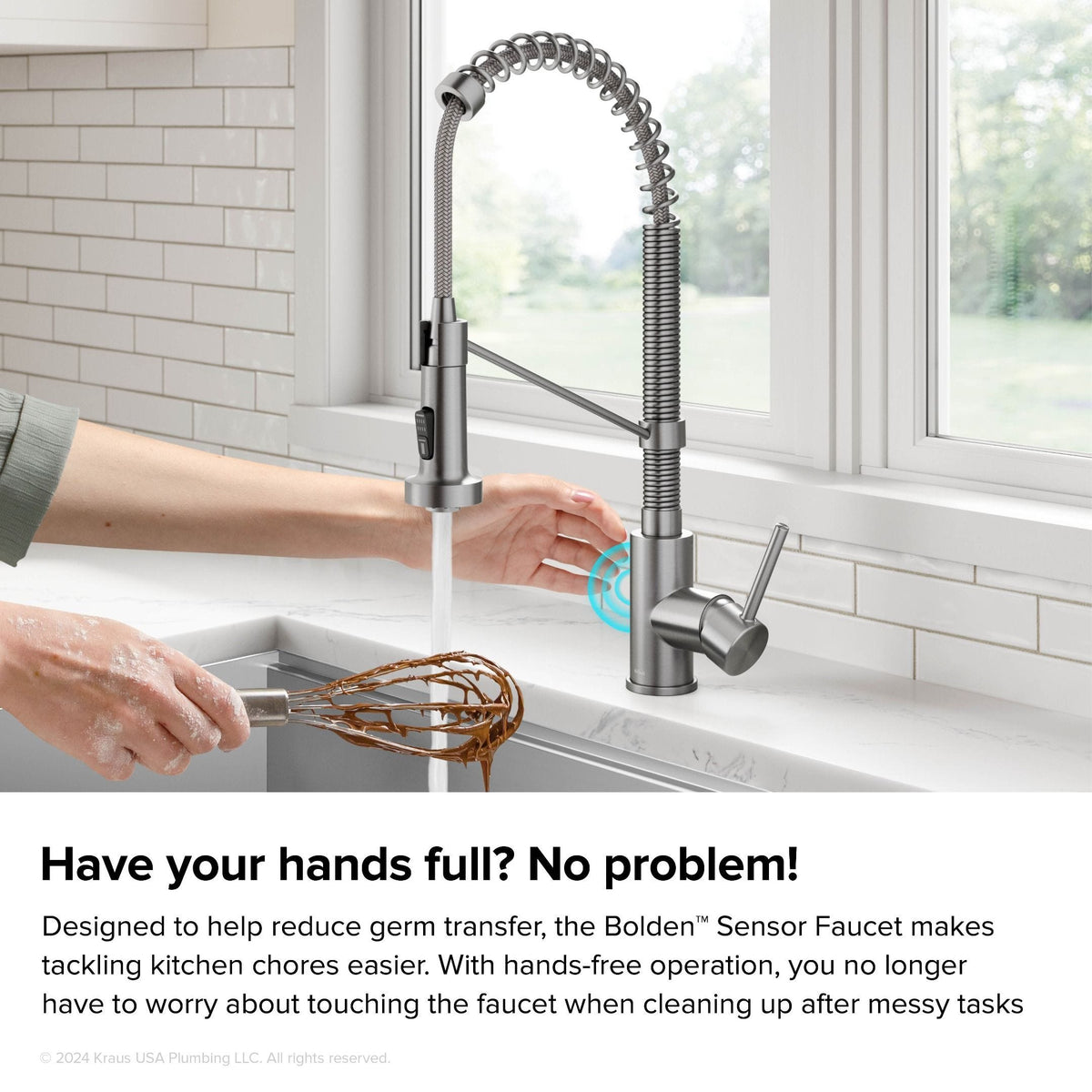 Stainless Steel / Touchless Sensor