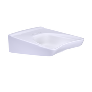 TOTO Commercial Wall Mount Bathroom Sink For 4" Center Faucets