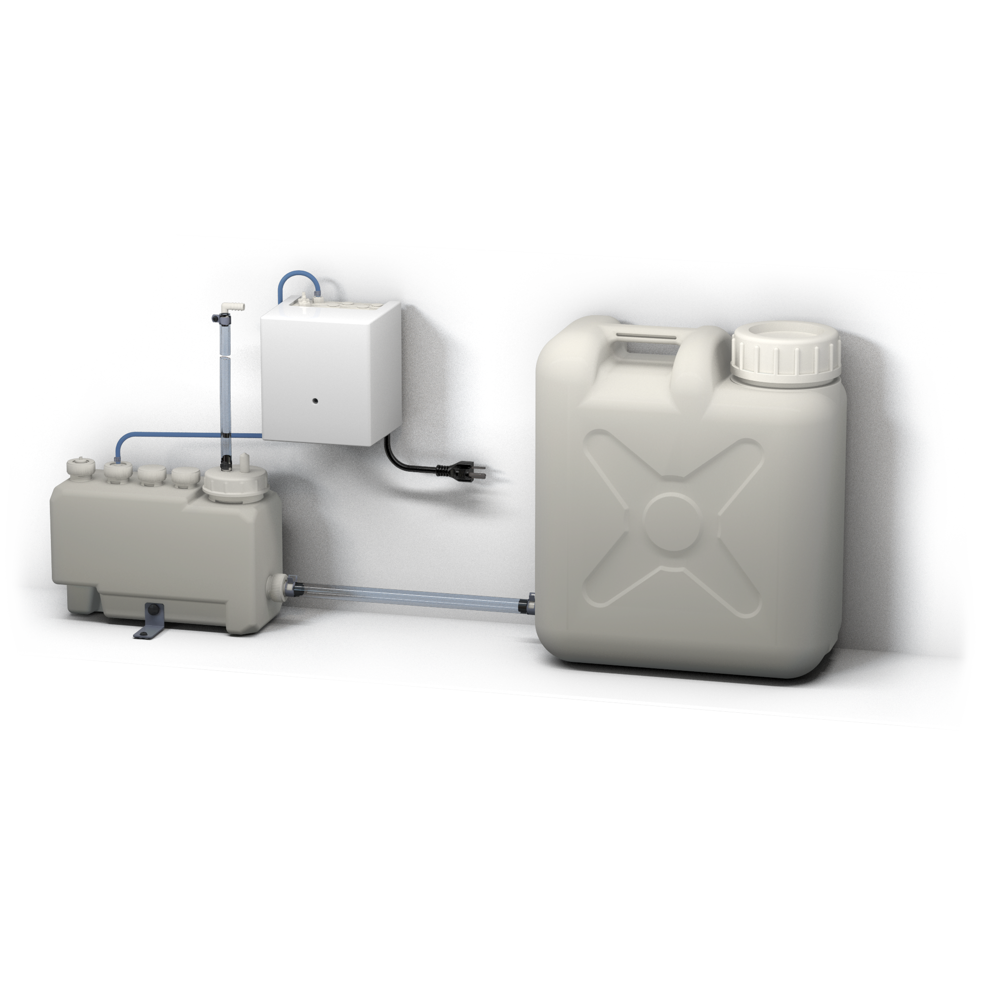 TOTO Touchless Auto Foam Soap Dispenser Controller - 3 Liter Reservoir - and 20 Liter Subtank For 2 Spout Compatibility