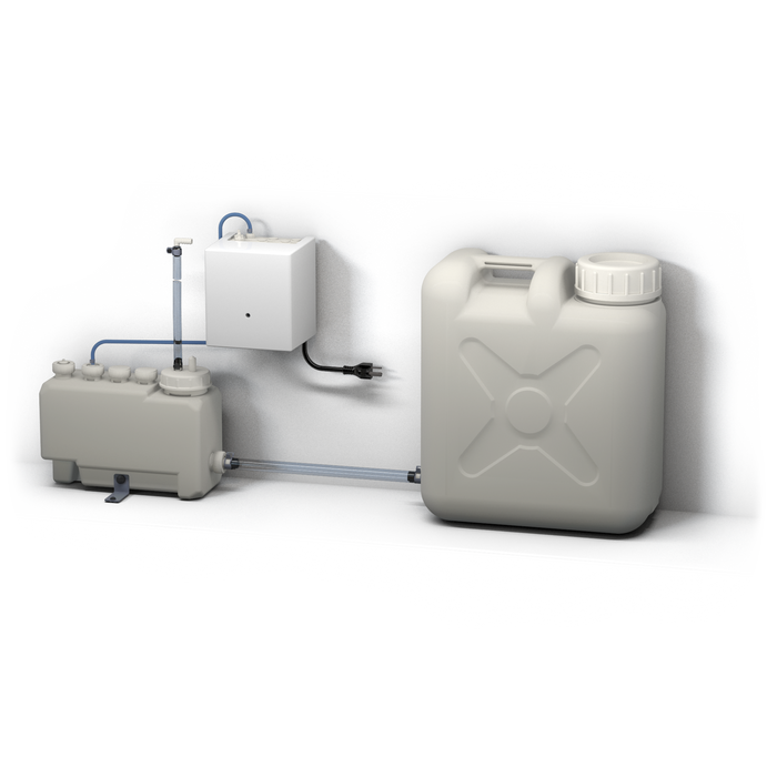 TOTO Touchless Auto Foam Soap Dispenser Controller - 3 Liter Reservoir - and 20 Liter Subtank For 2 Spout Compatibility