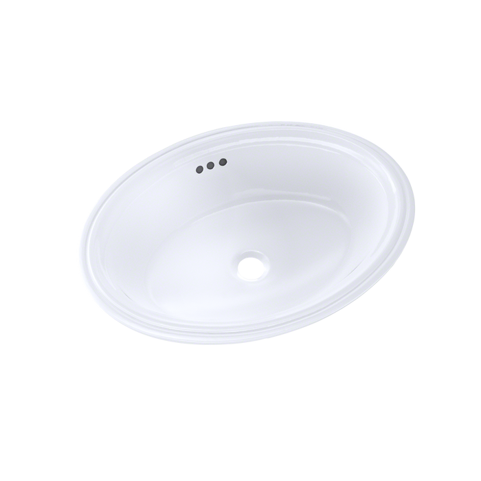 TOTO Dartmouth 17 1/4" x 12 7/8" Oval Undermount Bathroom Sink