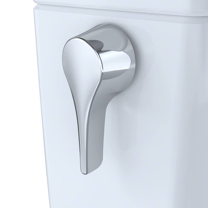 TOTO Vespin II 1G Two Piece Elongated 1.0 GPF Universal Height Skirted Toilet with Cefiontect and Right Hand Trip Lever