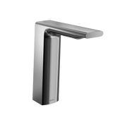 TOTO Libella Semi Vessel AC Powered 0.35 GPM Touchless Bathroom Faucet with Thermostatic Mixing Valve - 20 Second On Demand Flow