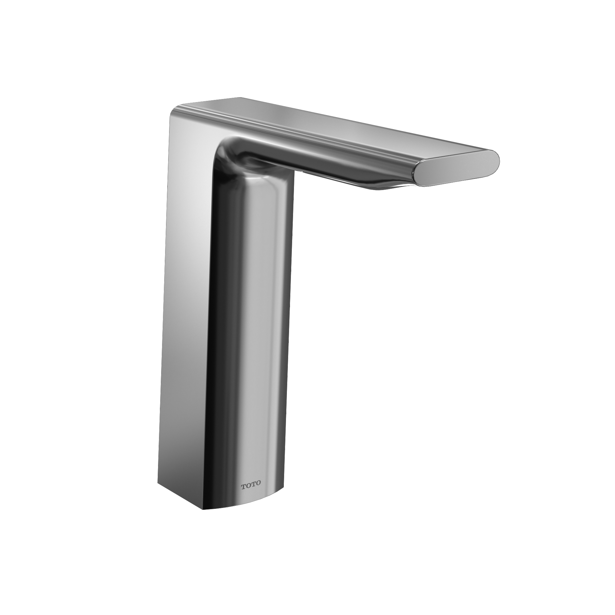 TOTO Libella Semi Vessel Ecopower 0.5 GPM Touchless Bathroom Faucet with Thermostatic Mixing Valve - 20 Second Continuous Flow