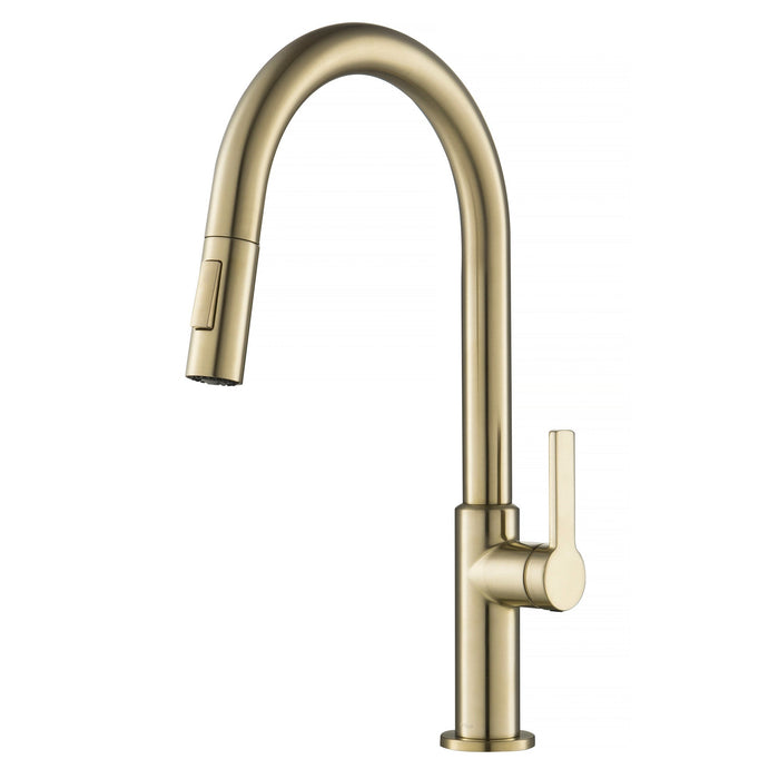 Kraus Oletto Single Handle Pull-Down Kitchen Faucet