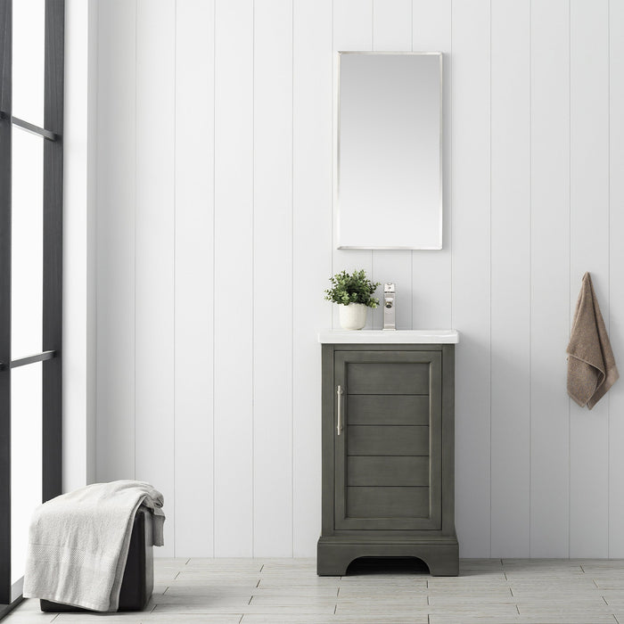 Vanity Art Madison 20" Single Sink 1 Door Bathroom Vanity with Top