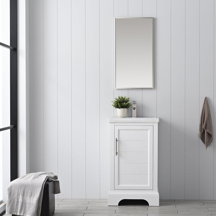 Vanity Art Madison 20" Single Sink 1 Door Bathroom Vanity with Top