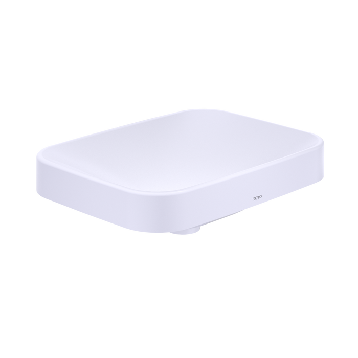 TOTO Arvina Rectangular 20" Vessel Bathroom Sink with Cefiontect