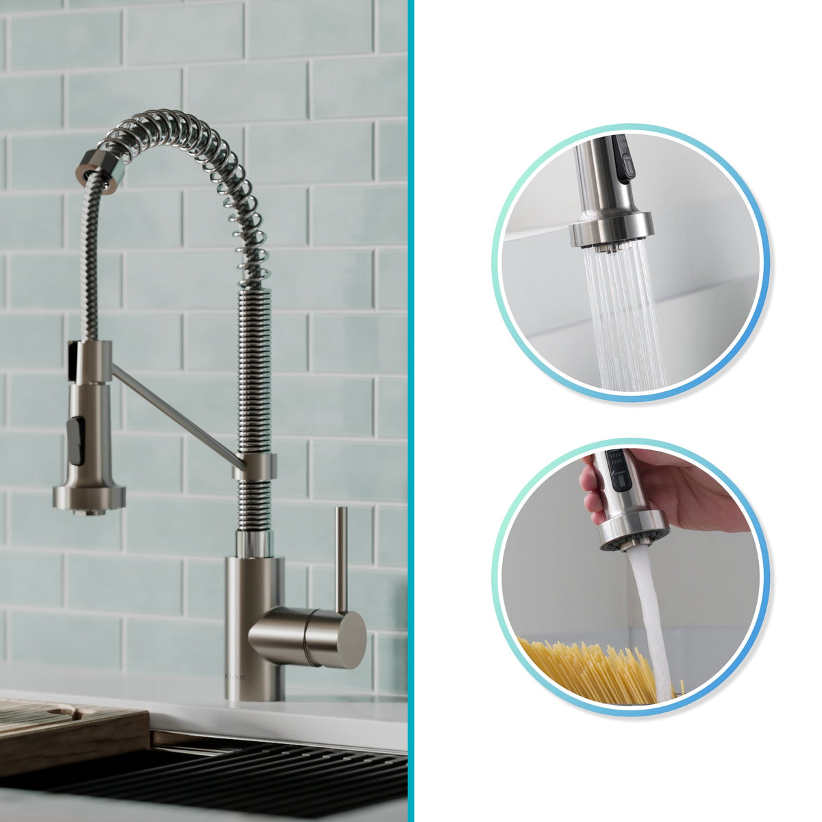 Spot Free Stainless Steel / Chrome / Manual