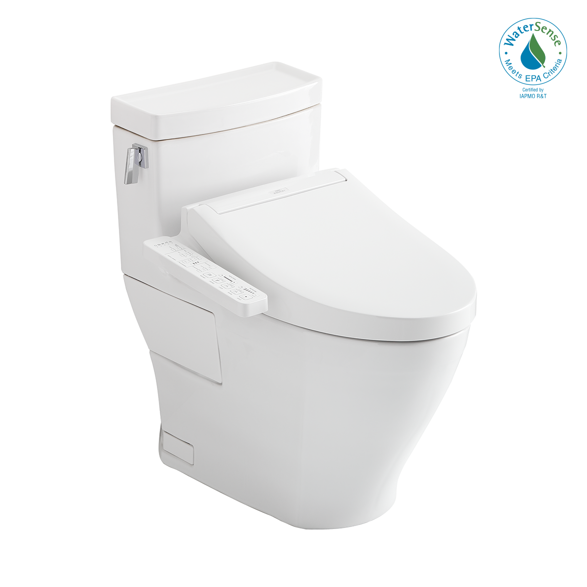 TOTO Washlet+ Legato One Piece Elongated 1.28 GPF Toilet and Washlet C2 Bidet Seat