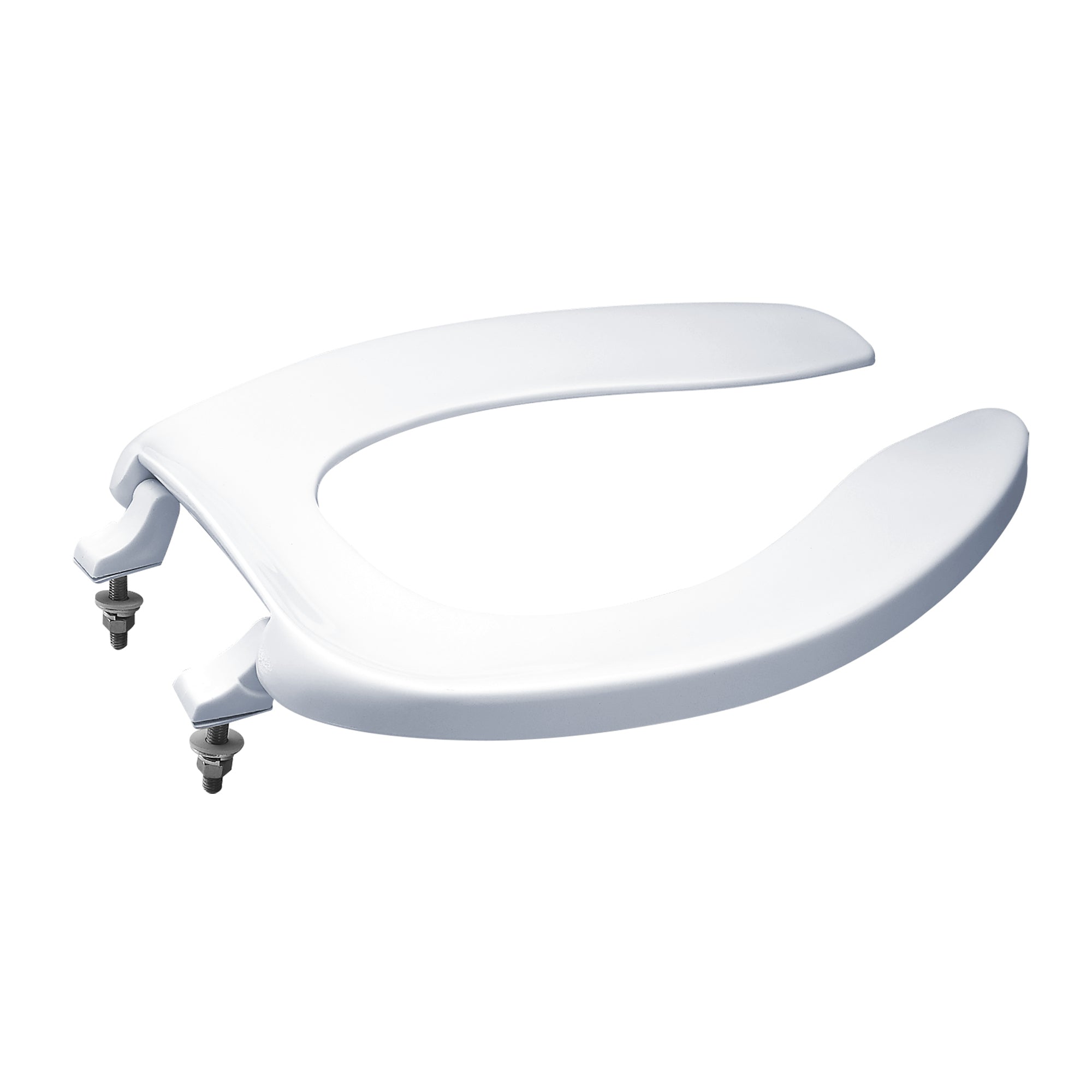 TOTO Elongated Open Front Commerical Toilet Seat without Lid