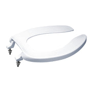 TOTO Elongated Open Front Commerical Toilet Seat without Lid