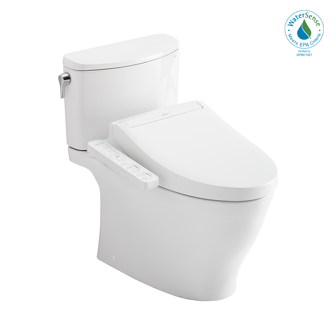 TOTO Washlet+ Nexus 1G Two Piece Elongated 1.0 GPF Toilet with C2 Bidet Seat