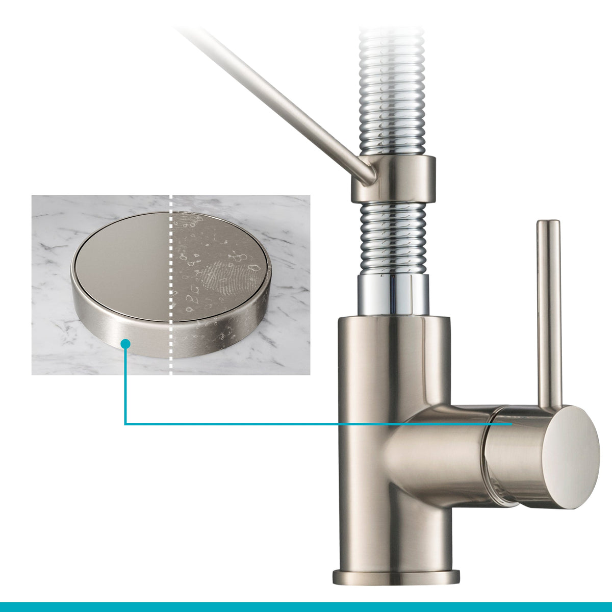 Spot Free Stainless Steel / Chrome / Manual