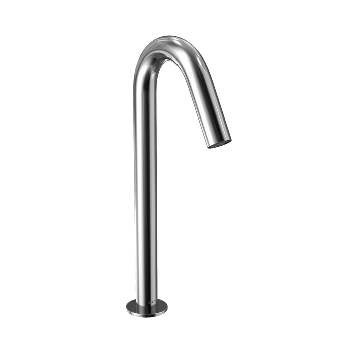 TOTO Helix Vessel AC Powered 0.35 GPM Touchless Bathroom Faucet with Thermostatic Mixing Valve - 20 Second On Demand Flow