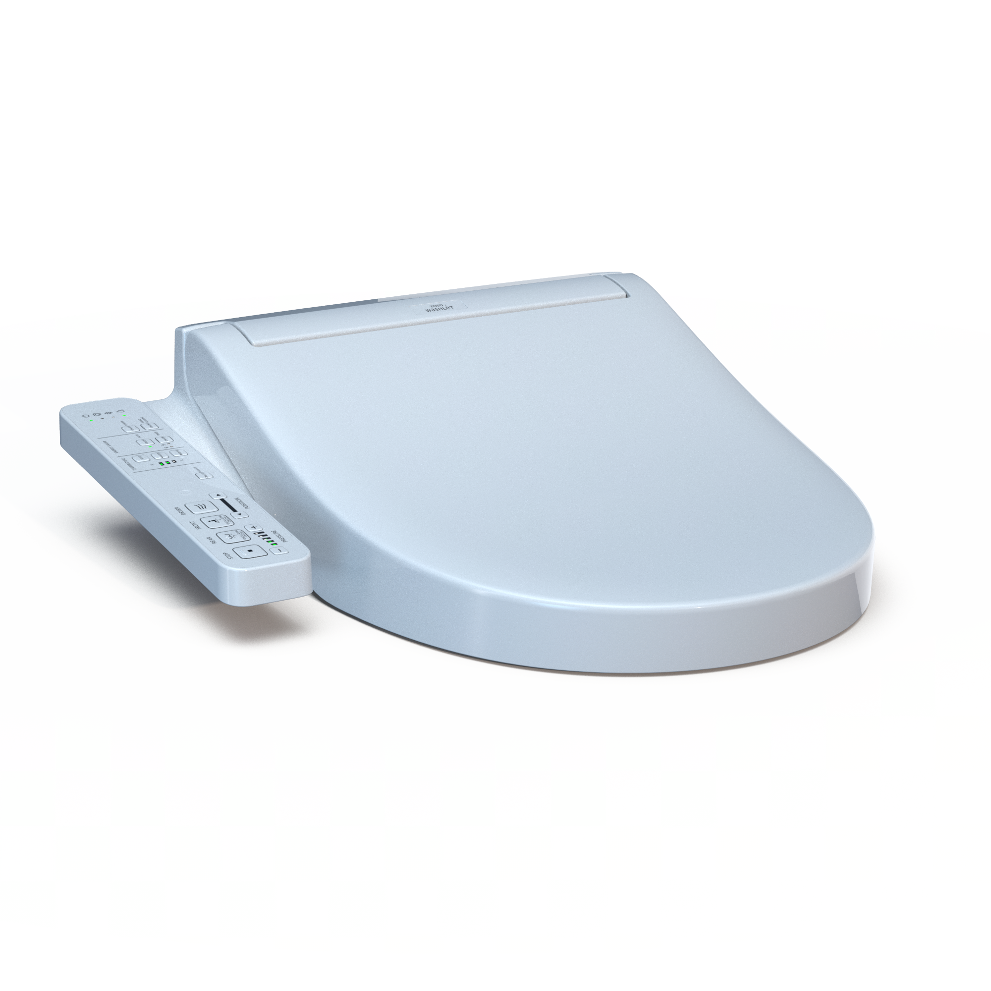 TOTO Washlet Kc2 Electronic Bidet Toilet Seat with Heated Seat and Softclose Lid - Round