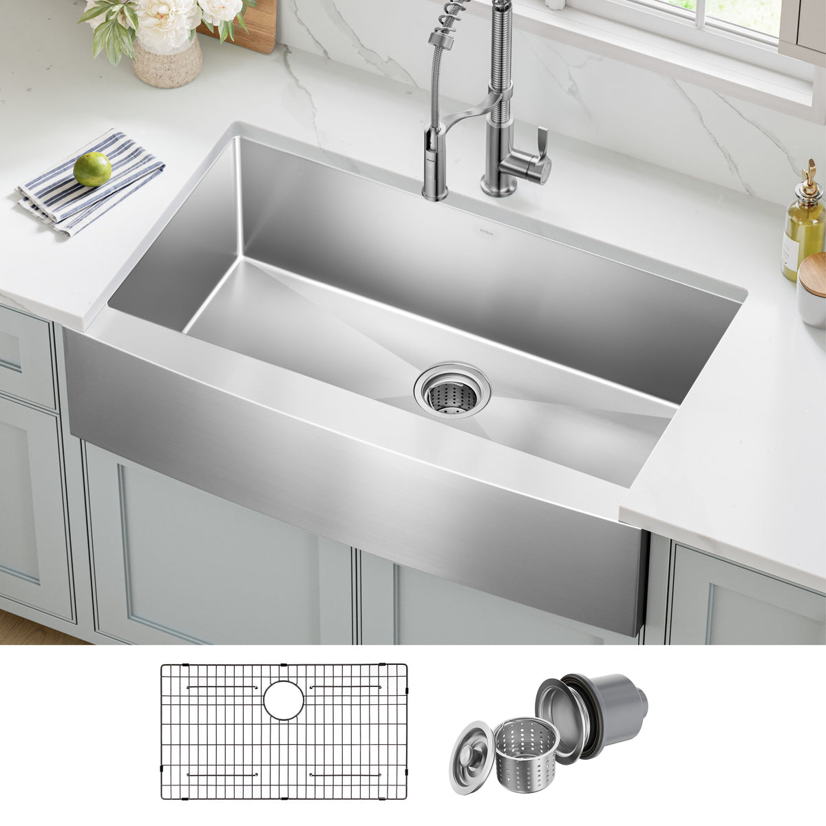Stainless Steel / Single Bowl