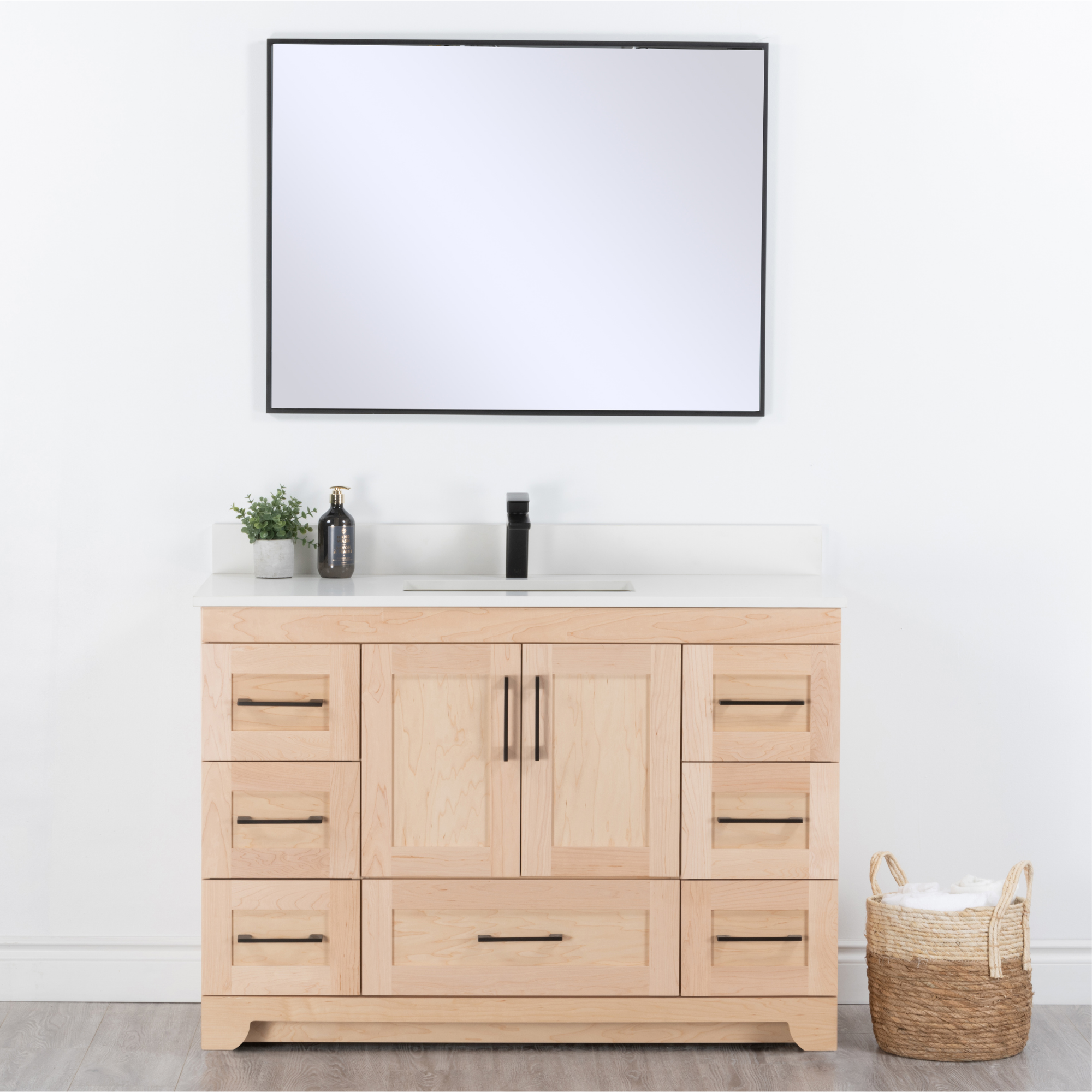 48 inch solid wood bathroom vanity discount