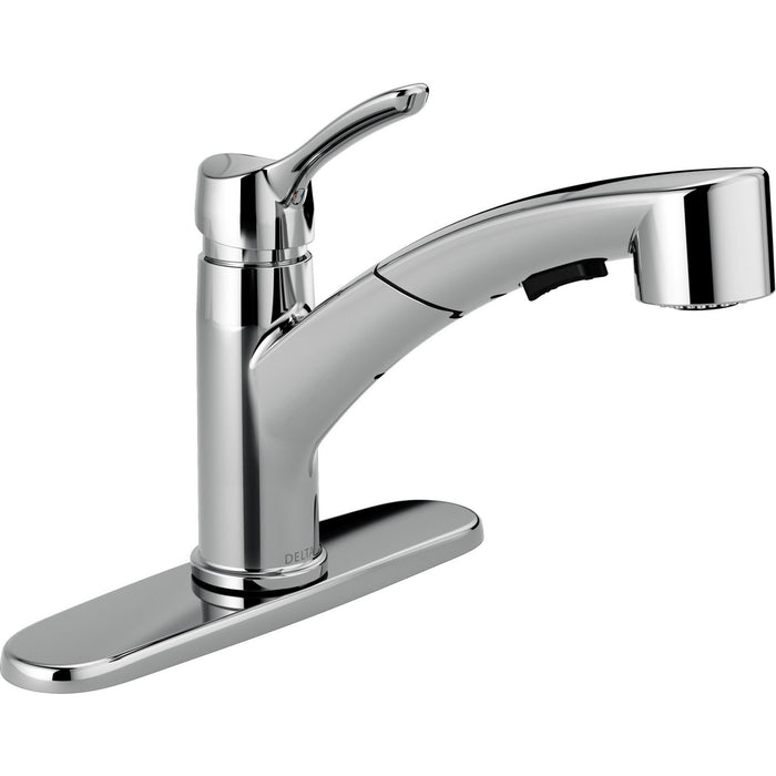 Delta Collins Single Handle Pull-Out Kitchen Faucet