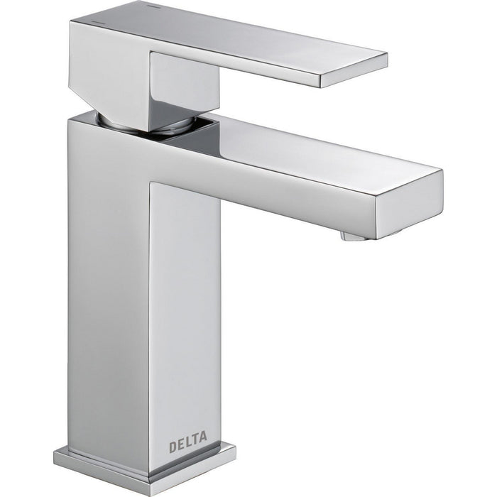 Delta Modern Angular Single Handle Project-Pack Bathroom Faucet