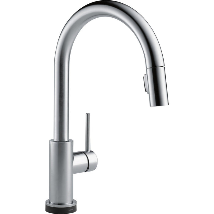 Delta Trinsic Single Handle Pull-Down Kitchen Faucet with Touch2O Technology