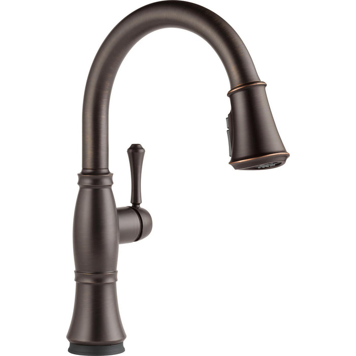 Delta Cassidy Single Handle Pull-Down Kitchen Faucet with Touch2O and ShieldSpray Technologies