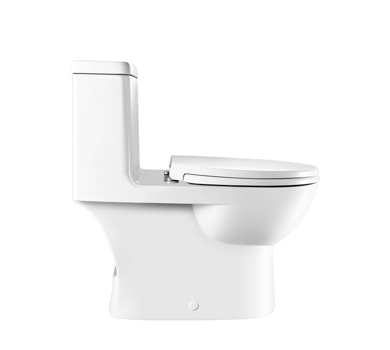 Caroma Caravelle Smart 270 1-Piece Toilet with Soft Closing Seat (Top Flush)