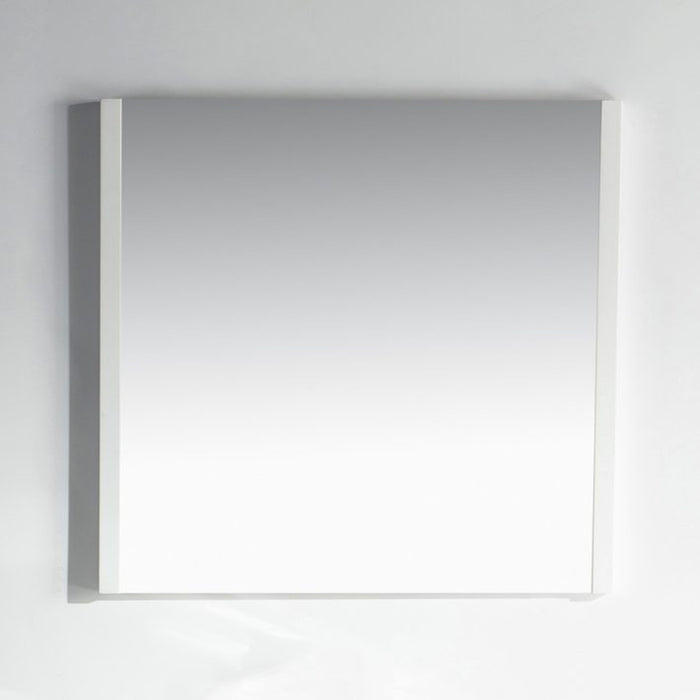 Aqua 35" Framed Mirror
