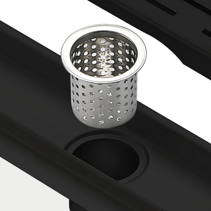 Kube 27.5" Linear Drain with Linear Grate