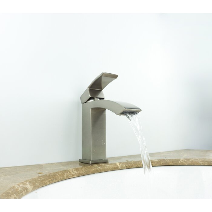 Aqua Balzo Single Lever Bathroom Vanity Faucet