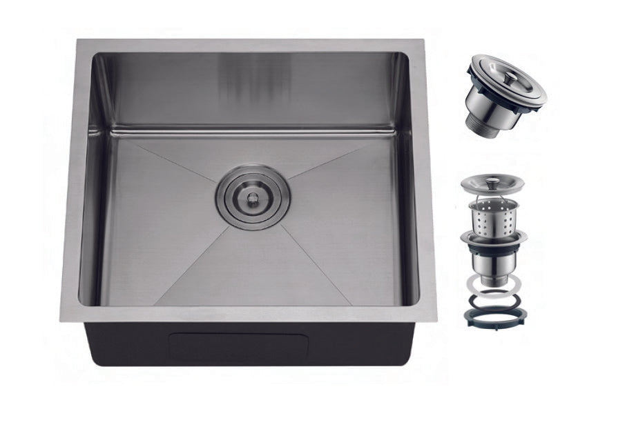 Ennio 20" x 20" Under-Mount Kitchen Sink