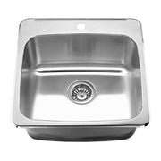 Agua Canada Era1 20" x 20.5" Single-Bowl Top-Mount Kitchen Sink