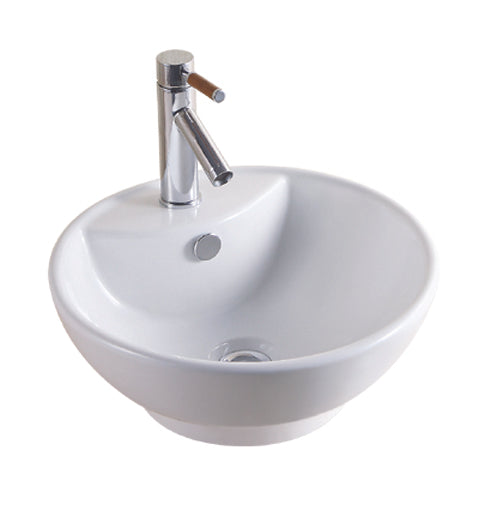Felicia 16" x 16" Round Vessel Sink